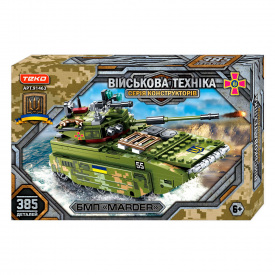 Конструктор Teko Военная техника БМП MARDER 385 деталей Hakki (150439)