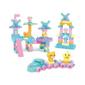 Конструктор Yufeng Blocks 126 деталей Multicolor (152255)