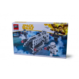 Конструктор Star Wars 123 детали Бело-черный (798396487)