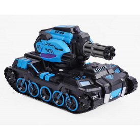 Танк на радиоуправлении RC Toys 3.7 V 49 MHz Black and blue (156185)
