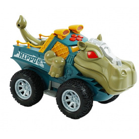 Машина музыкальная Yufeng Animal car 21х11х13 см Разноцветный (147117)