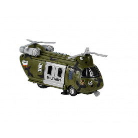 Вертолет WENYI Военный 1:16 Зеленый (124087)