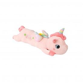Мягкая игрушка Yufeng Единорожка 83 см Розовый (133064)