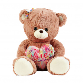 Мягкая игрушка Yufeng Мишка 50 см Коричневый (146752)