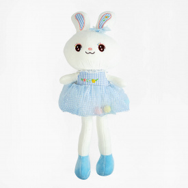 Детская мягкая игрушка Yufeng Кроленок 75 см Голубой (153503)