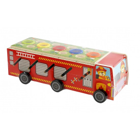 Игровая машина логическая Yufeng 36,5х15,5х11 см Красный (161302)