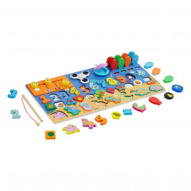 Доска для развития логики WENYI 45х22.5х3 см Разноцветный (155280)