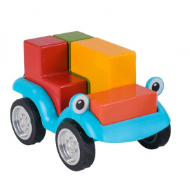 Развивающая игра Fun Game Машинка - Головоломка Разноцветный (98322)