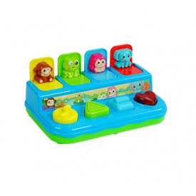 Игра Tot Kids Животные 4 кнопки Разноцветный (153834)