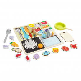 Деревянный сортер Yufeng Кухня 22 элемента Разноцветный (158070)