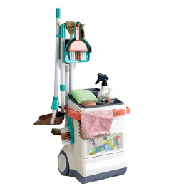 Игровой набор для уборки Yufeng Clean Trolley 20 элементов Разноцветный (157358)