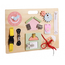 Бизиборд Hai Bao Er 41х4х31 см Разноцветный (141359)