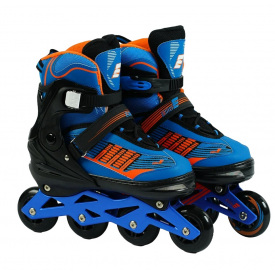 Роликовые коньки Best Roller 38-41 24-26 см Black and Blue (02040-L)