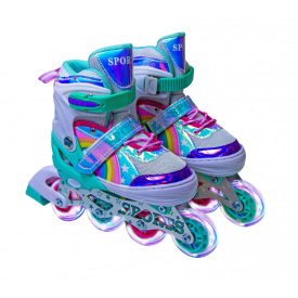 Детские ролики Scale Sports 34-37 20.5-23.5 Разноцветный (2081051762)