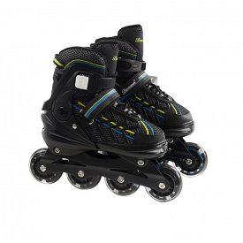 Детские ролики Banwei 01-M Inline Skates 35-38 20-22 см Черный (166610)