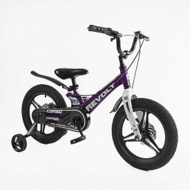 Велосипед двухколесный Corso REVOLT 16" Фиолетовый (163951)