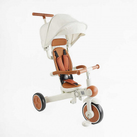 Велосипед-трансформер трехколесный Best Trike 10"/8" Бежевый (163778)