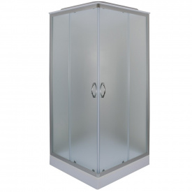 Душевой бокс BRAVO NIDA 2150×900 квадратный, стекло 4 мм + поддон 90x90 белый (000029089)