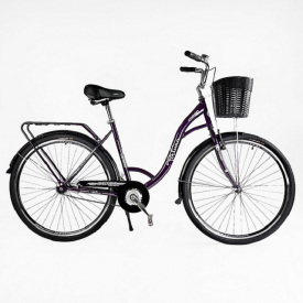 Велосипед городской 28" Corso Fortuna 20" Фиолетовый (162954)