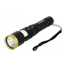 Фонарь магнитный WERTVOLL IP44 Li-ion 2000 mAh/t 8 режимов LED+WHITE/RED/BLUE (RX-8006)