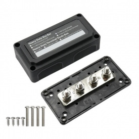 Распределительный блок с шиной Nectronix Heavy Duty Bus Bar до 300A черный 101065