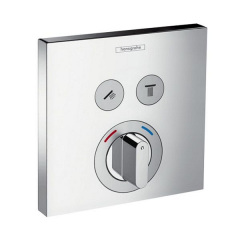 Змішувач Hansgrohe прихованого монтажу ShowerSelect на 2 клавіші, (15768000) Кременчуг