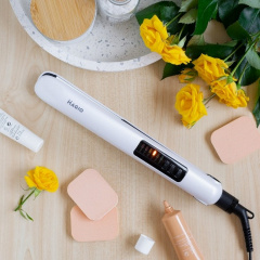 Випрямляч стайлер для волосся MAGIO МG-586 з дисплеєм White Полтава