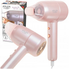 Фен для укладання з іонізацією Adler AD 2279p Рожевий Кушугум