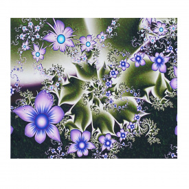 Алмазная мозаика TK Union Group Фрактальные цветы 40х50 см Разноцветный (150209)