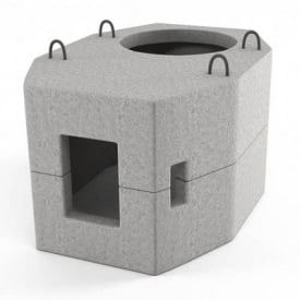  Кабельный колодец ККСУ-4-80 (угловой)