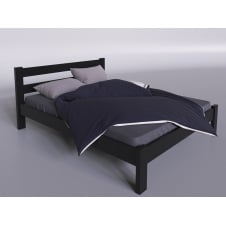 Ліжко Ділайт Тенеро 180х200 см двоспальне дерев'яне на металлокаркасі