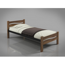 Ліжко Сакура-міні дерев'яне з металевим каркасом