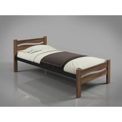 Ліжко Сакура-міні дерев'яне з металевим каркасом Хмельник