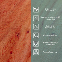 Вологопоглинаючий килимок Sticker Wall 40х60 см Коричневий (SW-00002558) Чернівці
