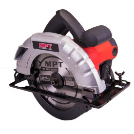 Пила циркулярная MPT 1200 Вт 185х20 мм 5000 об/мин 60 мм Black and Red (MCS1805P)