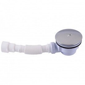 Сифон для душевой кабины Waterstal пластик, белый