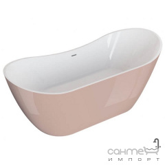Отдельностоящая ванна Polimat Abi 180x80 00404 белая/графит Київ