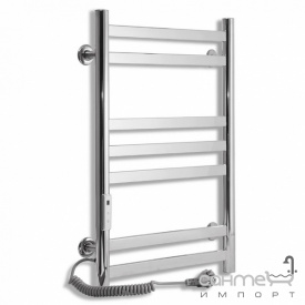 Полированный полотенцесушитель Laris Кватро П7 Е 400x600 72207043 правостороннее подключение