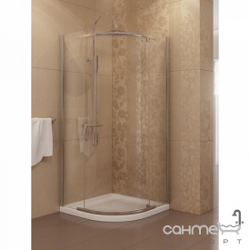 Полукруглая душевая кабина New Trendy KOMFORT K-0054 прозрачная