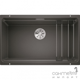 Гранитная кухонная мойка Blanco Etagon 700-U 527261 вулканический серый