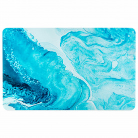 Вологопоглинаючий килимок Sticker Wall 50х80 см Блакитний (SW-00002540)