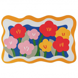 Влагопоглощающий коврик Sticker Wall 35x58 см Разноцветный (SW-00002562)