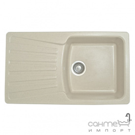 Кухонна мийка Moko Napoli граніт Nebbia