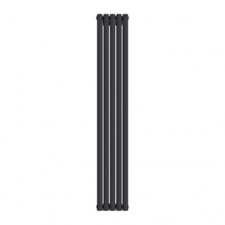 Радіатор дизайнерський Ideale Adele 12 5х2000х295 мм Чорний