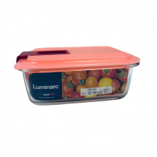 Фото - Контейнер скляний Luminarc Easy Box Coral Q3167 820 мл 23362 Контейнер скляний Luminarc Easy Box Coral Q3167 820 мл 23362