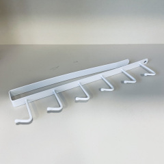 Вішалка металева навісна Stenson 00406 26,5x7 см Білий Київ