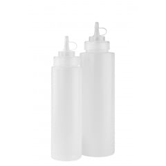 Бутылка для соусов без мерной шкалы прозрачная One Chef 950 мл Київ