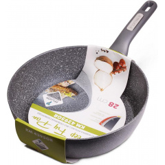 Сковородка-сотейник Kamille Granite диаметр 28см с гранитным антипригарным покрытием DP36341 Ужгород