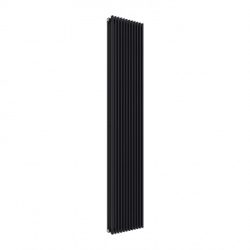 Радиатор дизайнерский Ideale Giulia 12 12х1800х336 мм Черный