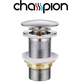 Донний клапан для умивальника Champion POP-UP-02 1 1/4" (кнопка)